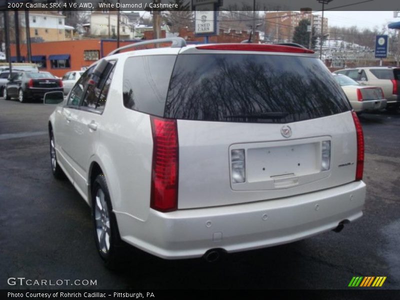 White Diamond / Cashmere 2007 Cadillac SRX 4 V6 AWD