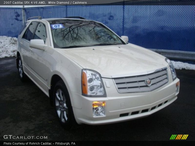 White Diamond / Cashmere 2007 Cadillac SRX 4 V6 AWD