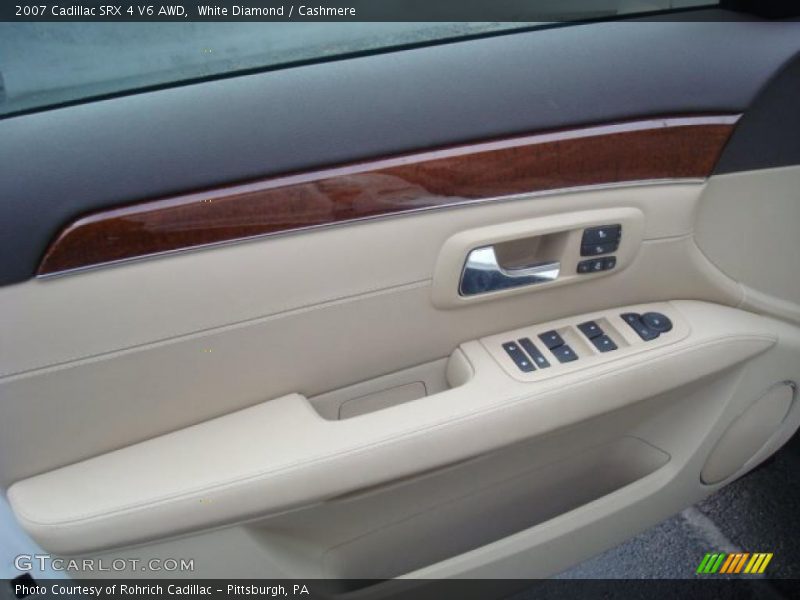 White Diamond / Cashmere 2007 Cadillac SRX 4 V6 AWD