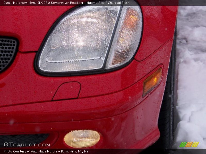 Magma Red / Charcoal Black 2001 Mercedes-Benz SLK 230 Kompressor Roadster