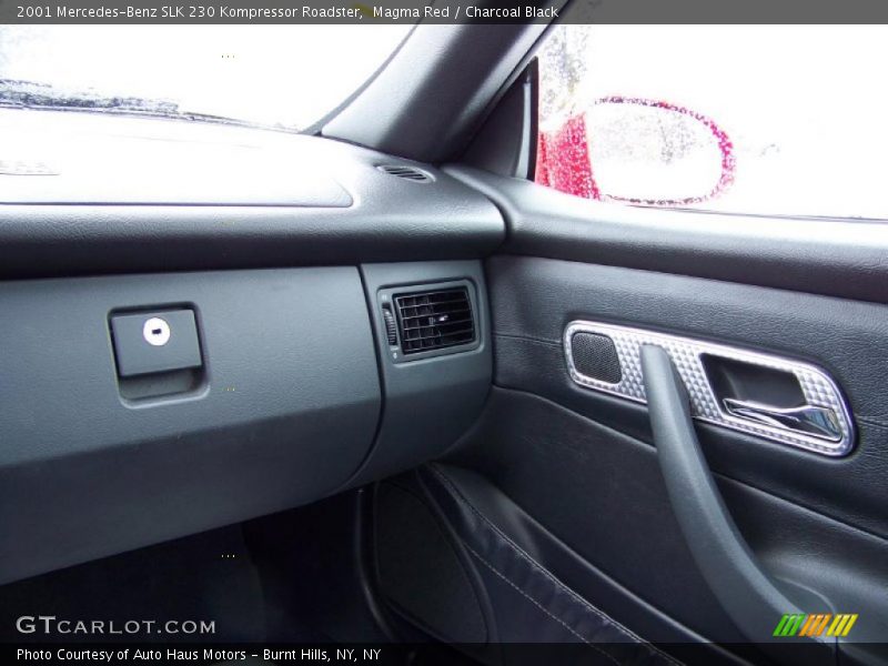 Magma Red / Charcoal Black 2001 Mercedes-Benz SLK 230 Kompressor Roadster