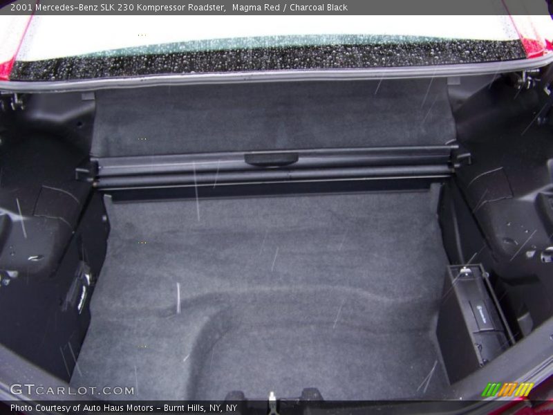 Magma Red / Charcoal Black 2001 Mercedes-Benz SLK 230 Kompressor Roadster