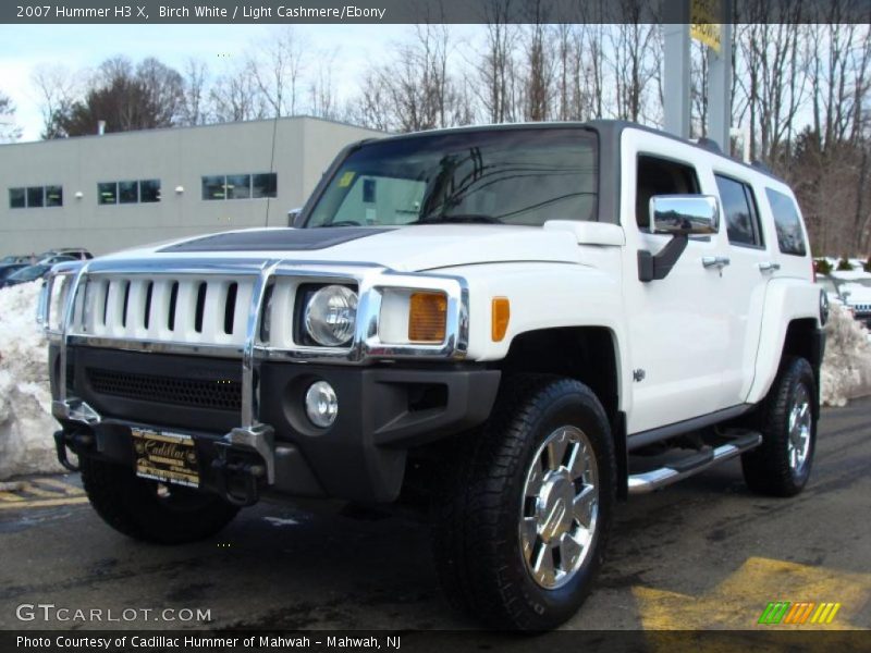 Birch White / Light Cashmere/Ebony 2007 Hummer H3 X