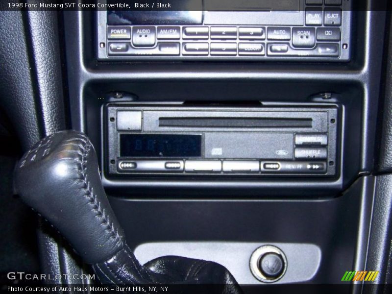 Black / Black 1998 Ford Mustang SVT Cobra Convertible