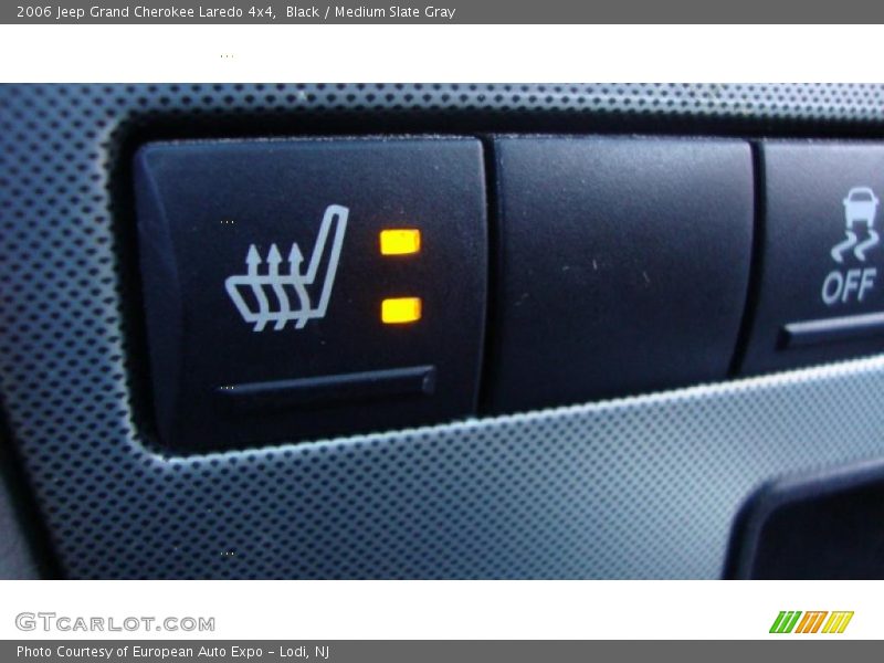 Black / Medium Slate Gray 2006 Jeep Grand Cherokee Laredo 4x4