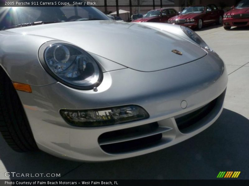 Silver / Black 2005 Porsche 911 Carrera S Coupe