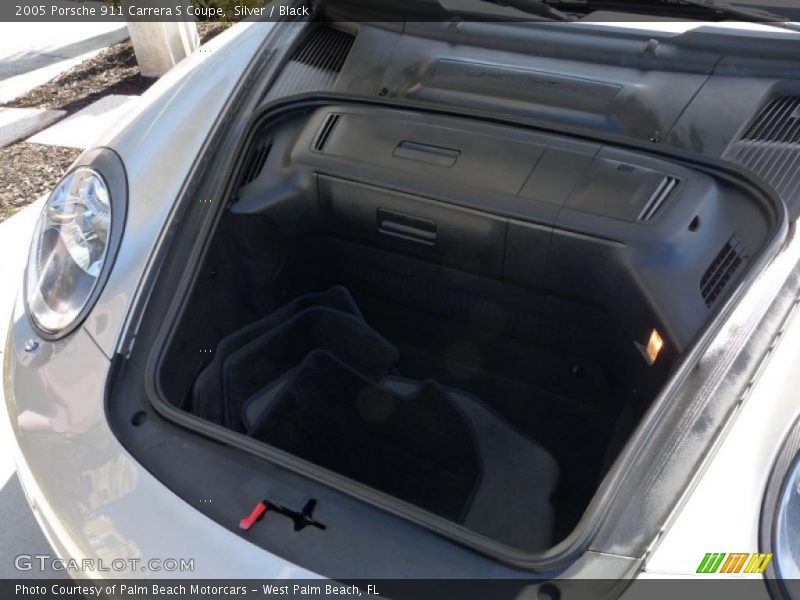 Silver / Black 2005 Porsche 911 Carrera S Coupe