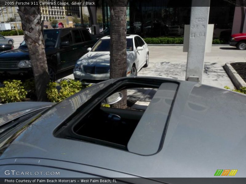 Silver / Black 2005 Porsche 911 Carrera S Coupe