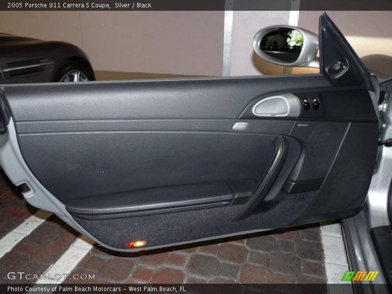 Silver / Black 2005 Porsche 911 Carrera S Coupe