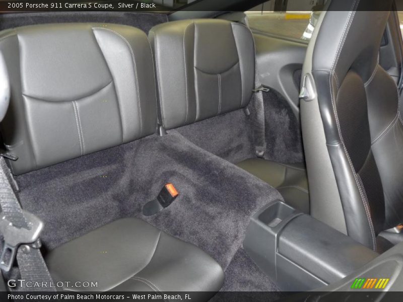 Silver / Black 2005 Porsche 911 Carrera S Coupe