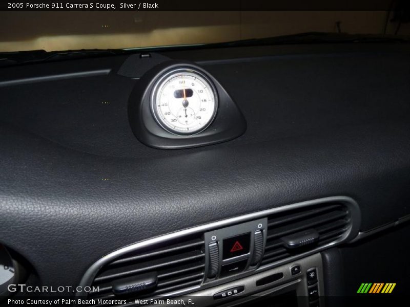 Silver / Black 2005 Porsche 911 Carrera S Coupe