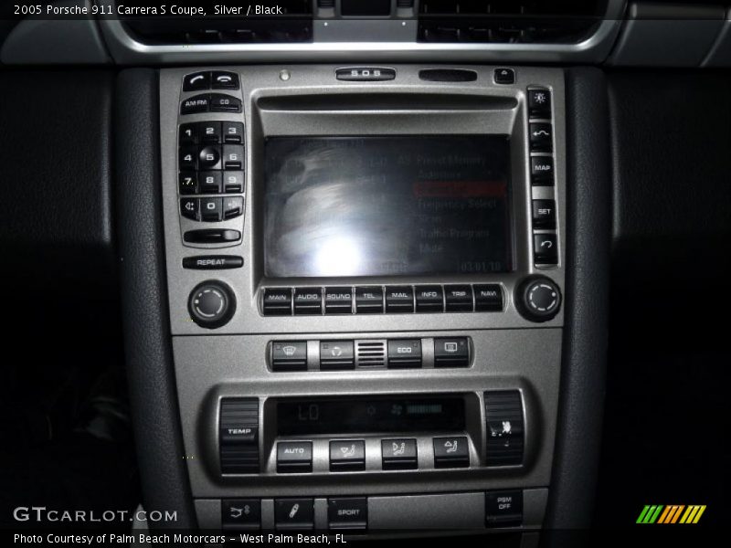 Silver / Black 2005 Porsche 911 Carrera S Coupe