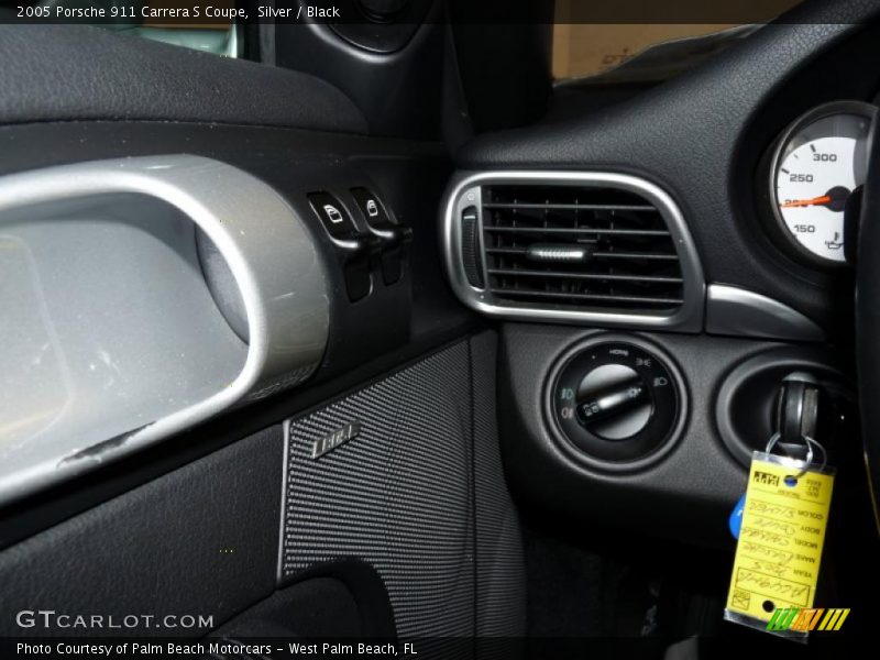 Silver / Black 2005 Porsche 911 Carrera S Coupe