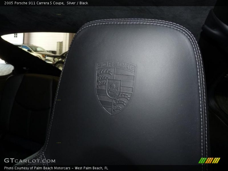 Silver / Black 2005 Porsche 911 Carrera S Coupe