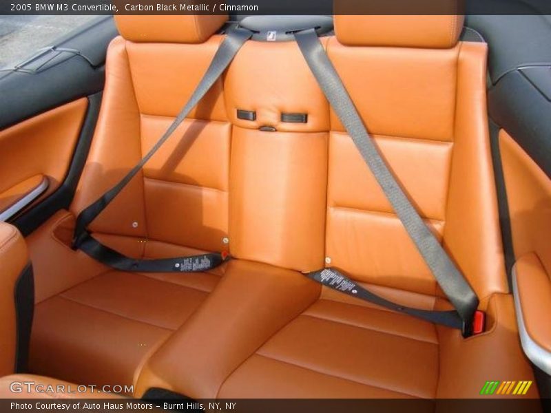 Carbon Black Metallic / Cinnamon 2005 BMW M3 Convertible