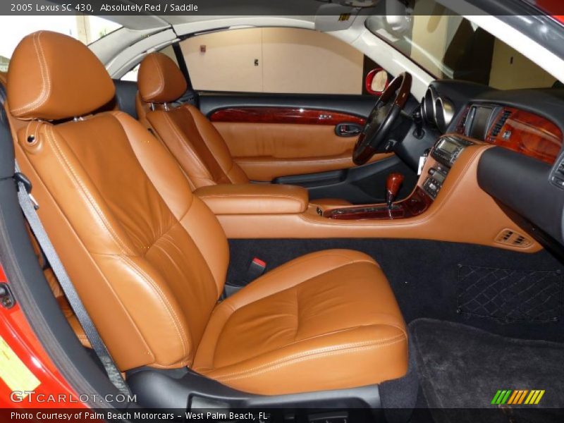 Absolutely Red / Saddle 2005 Lexus SC 430
