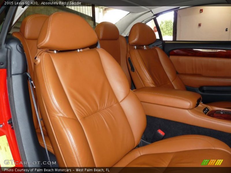 Absolutely Red / Saddle 2005 Lexus SC 430