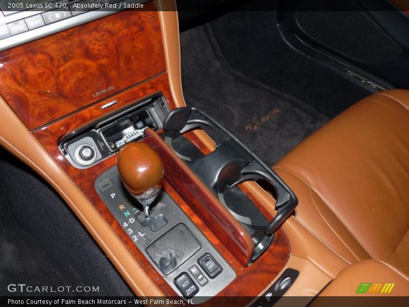 Absolutely Red / Saddle 2005 Lexus SC 430