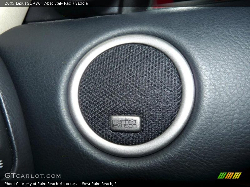 Absolutely Red / Saddle 2005 Lexus SC 430