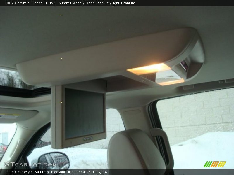 Summit White / Dark Titanium/Light Titanium 2007 Chevrolet Tahoe LT 4x4