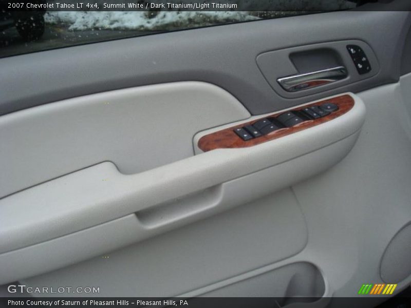 Summit White / Dark Titanium/Light Titanium 2007 Chevrolet Tahoe LT 4x4
