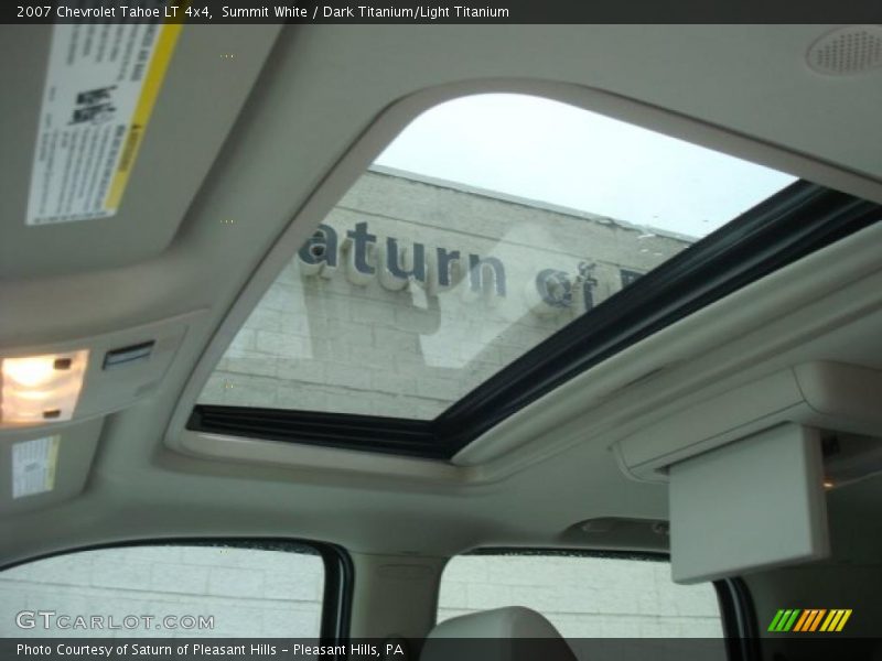 Summit White / Dark Titanium/Light Titanium 2007 Chevrolet Tahoe LT 4x4