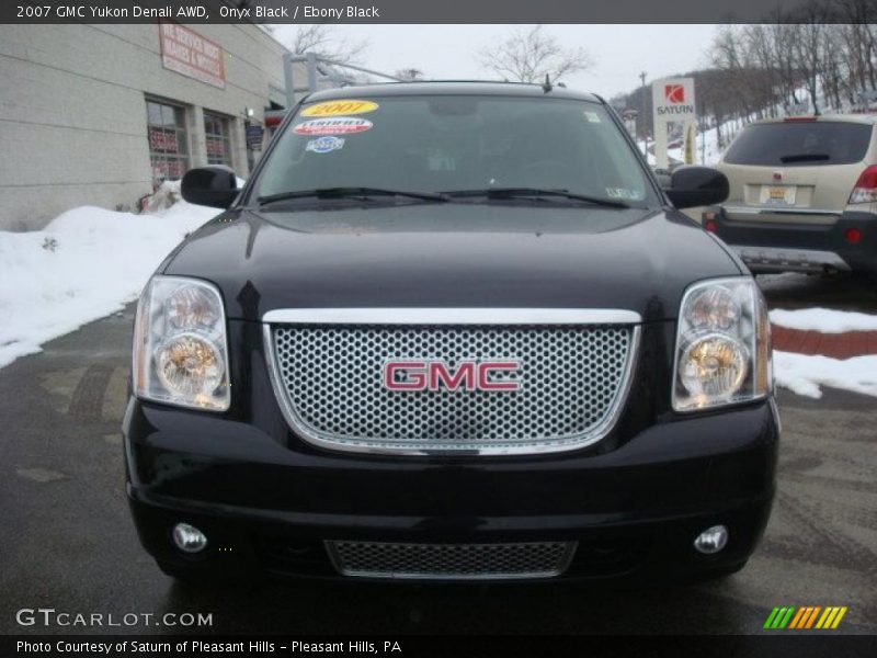 Onyx Black / Ebony Black 2007 GMC Yukon Denali AWD