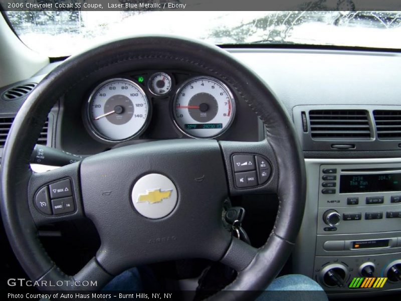 Laser Blue Metallic / Ebony 2006 Chevrolet Cobalt SS Coupe