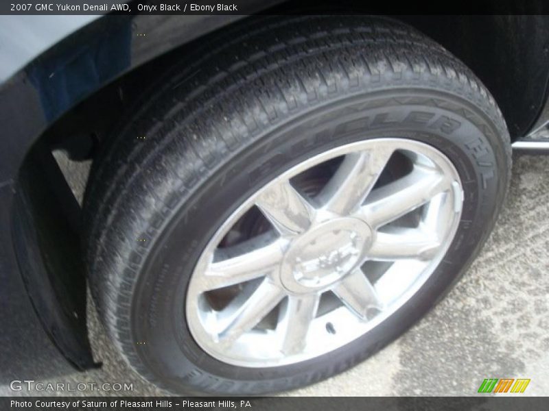 Onyx Black / Ebony Black 2007 GMC Yukon Denali AWD