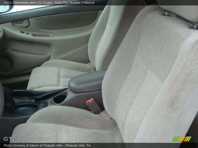 Ruby Red Metallic / Neutral 2003 Oldsmobile Alero GL Coupe