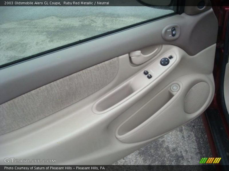 Ruby Red Metallic / Neutral 2003 Oldsmobile Alero GL Coupe