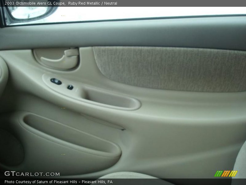 Ruby Red Metallic / Neutral 2003 Oldsmobile Alero GL Coupe