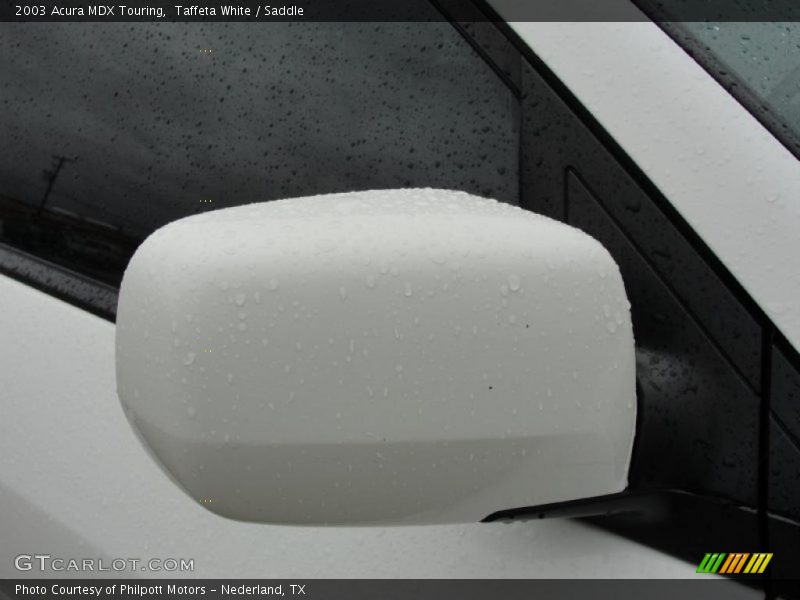 Taffeta White / Saddle 2003 Acura MDX Touring