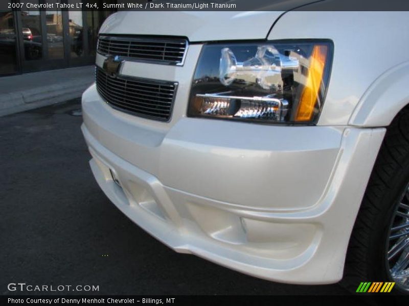 Summit White / Dark Titanium/Light Titanium 2007 Chevrolet Tahoe LT 4x4