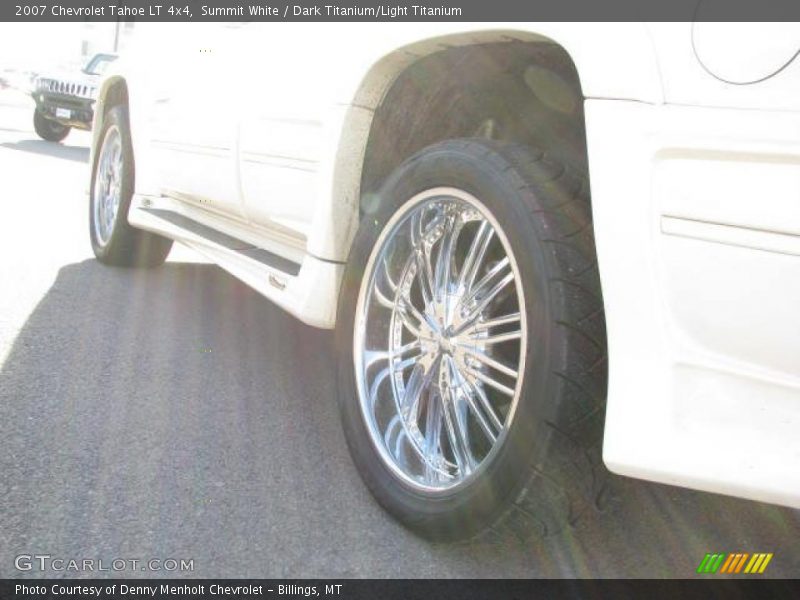 Summit White / Dark Titanium/Light Titanium 2007 Chevrolet Tahoe LT 4x4