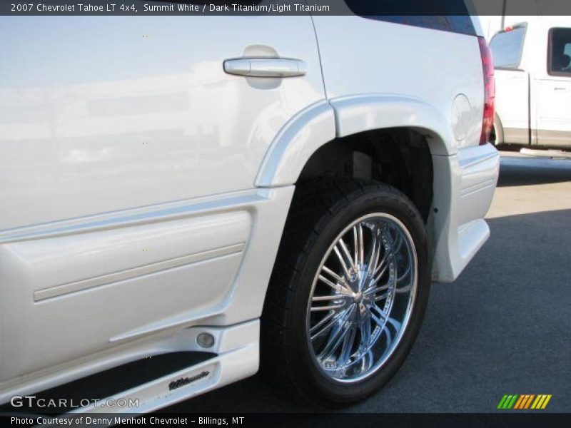Summit White / Dark Titanium/Light Titanium 2007 Chevrolet Tahoe LT 4x4