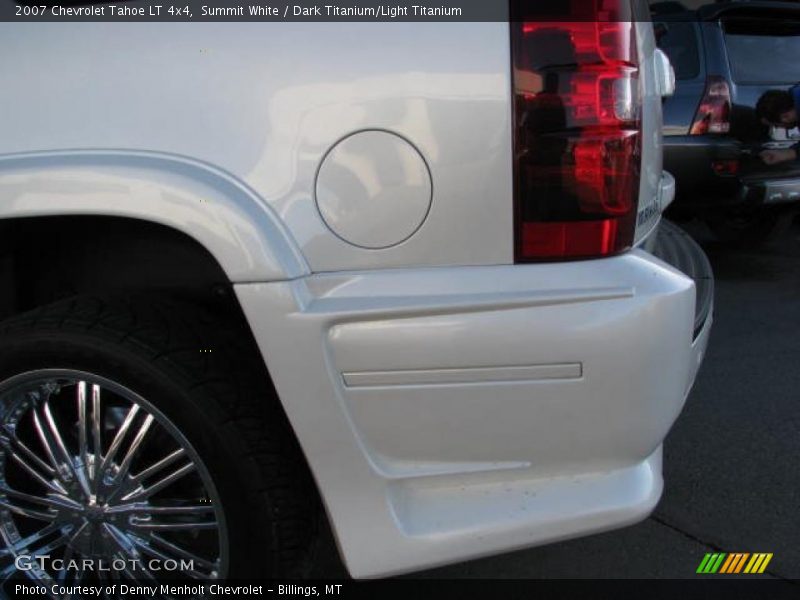 Summit White / Dark Titanium/Light Titanium 2007 Chevrolet Tahoe LT 4x4