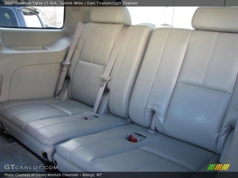 Summit White / Dark Titanium/Light Titanium 2007 Chevrolet Tahoe LT 4x4