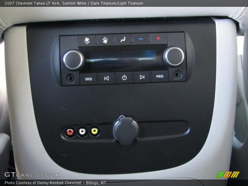 Summit White / Dark Titanium/Light Titanium 2007 Chevrolet Tahoe LT 4x4
