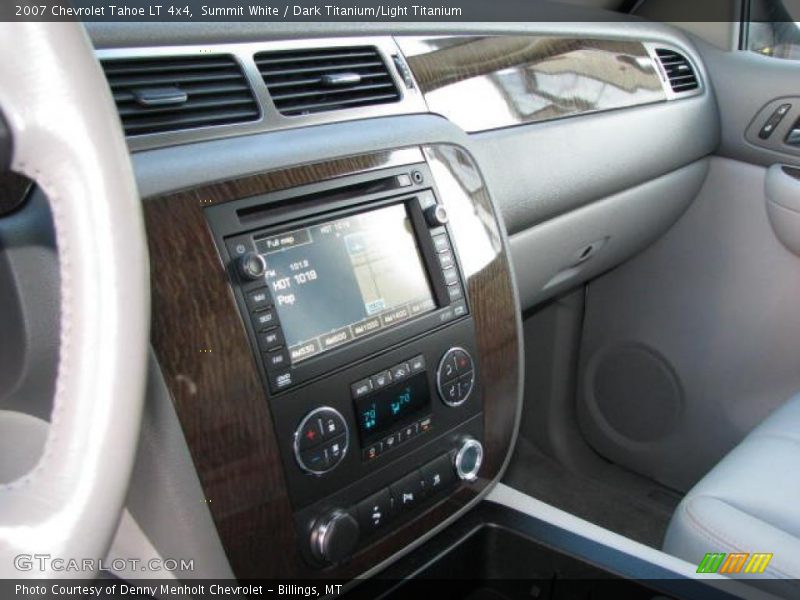 Summit White / Dark Titanium/Light Titanium 2007 Chevrolet Tahoe LT 4x4