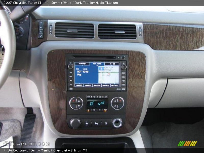 Summit White / Dark Titanium/Light Titanium 2007 Chevrolet Tahoe LT 4x4