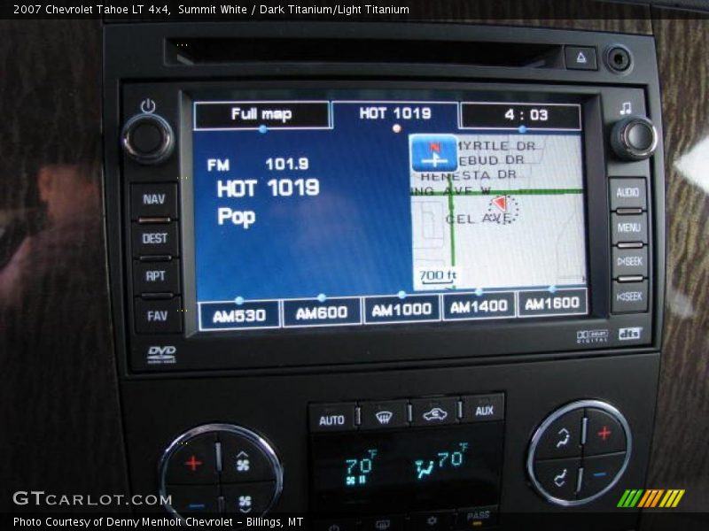 Summit White / Dark Titanium/Light Titanium 2007 Chevrolet Tahoe LT 4x4