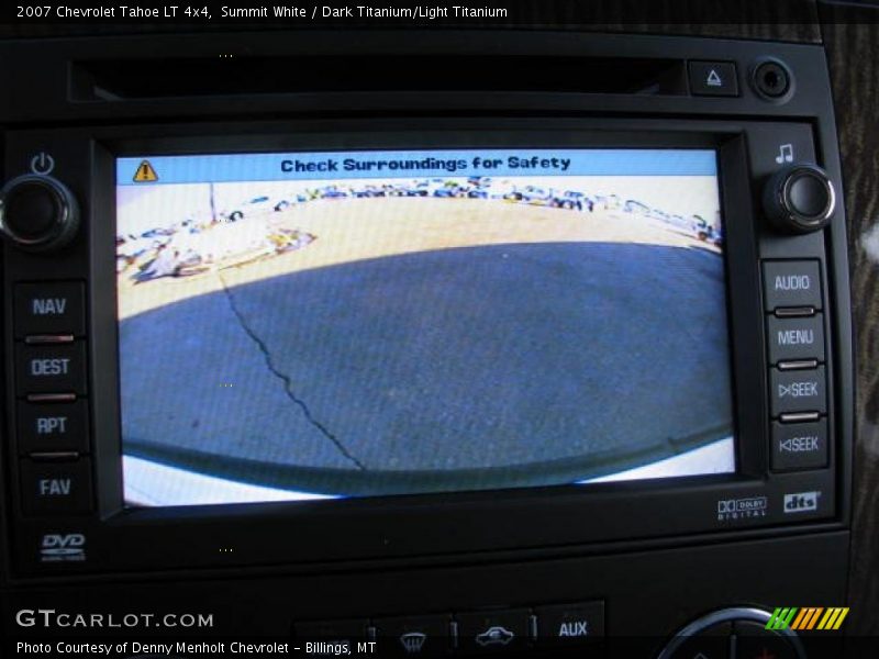 Summit White / Dark Titanium/Light Titanium 2007 Chevrolet Tahoe LT 4x4