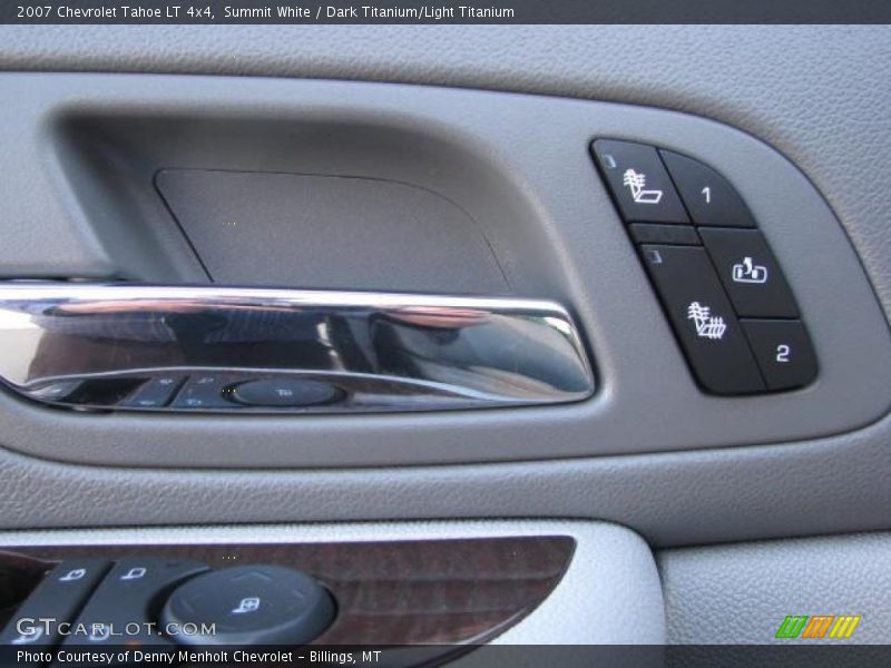 Summit White / Dark Titanium/Light Titanium 2007 Chevrolet Tahoe LT 4x4