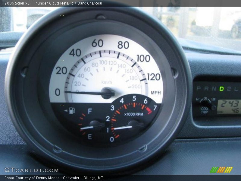 Thunder Cloud Metallic / Dark Charcoal 2006 Scion xB