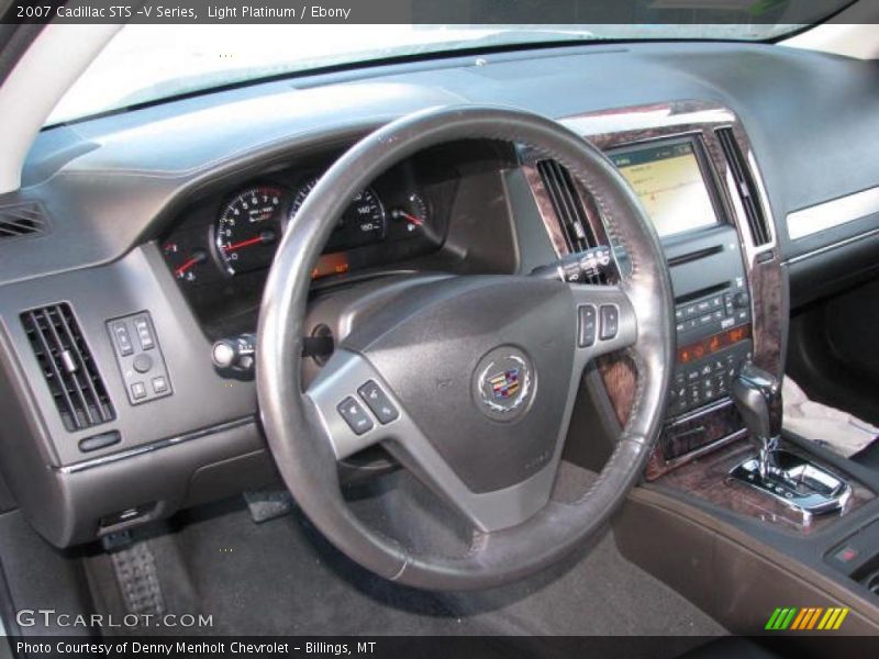 Light Platinum / Ebony 2007 Cadillac STS -V Series