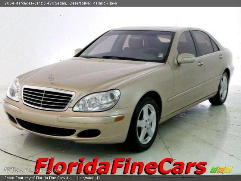 Desert Silver Metallic / Java 2004 Mercedes-Benz S 430 Sedan