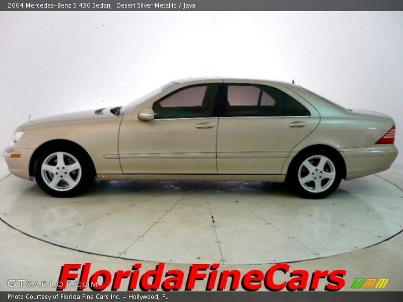 Desert Silver Metallic / Java 2004 Mercedes-Benz S 430 Sedan