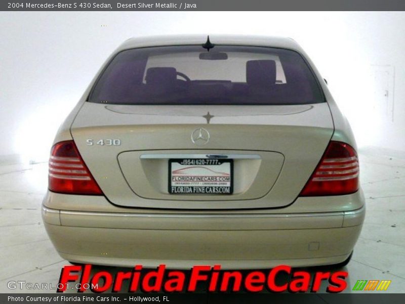 Desert Silver Metallic / Java 2004 Mercedes-Benz S 430 Sedan