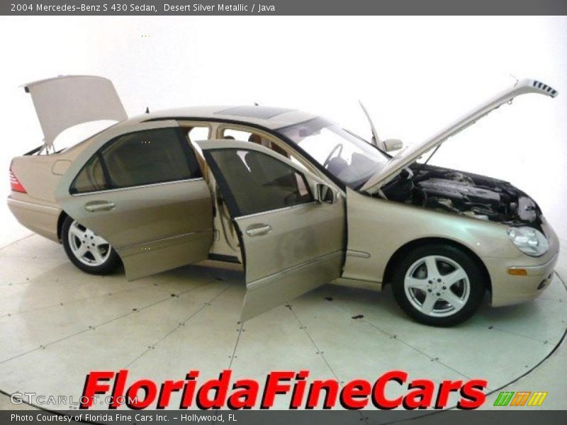 Desert Silver Metallic / Java 2004 Mercedes-Benz S 430 Sedan